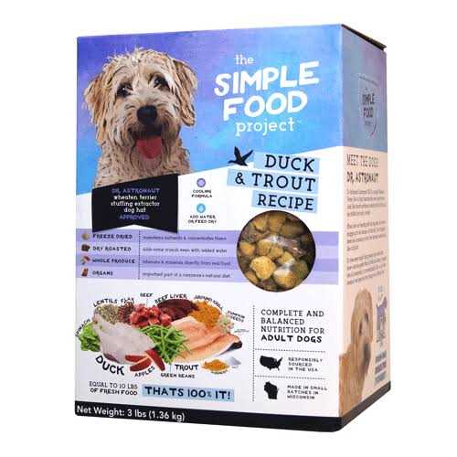 The Simple Food Project Freeze Dried Beef & Salmon - Pet Supplies online store