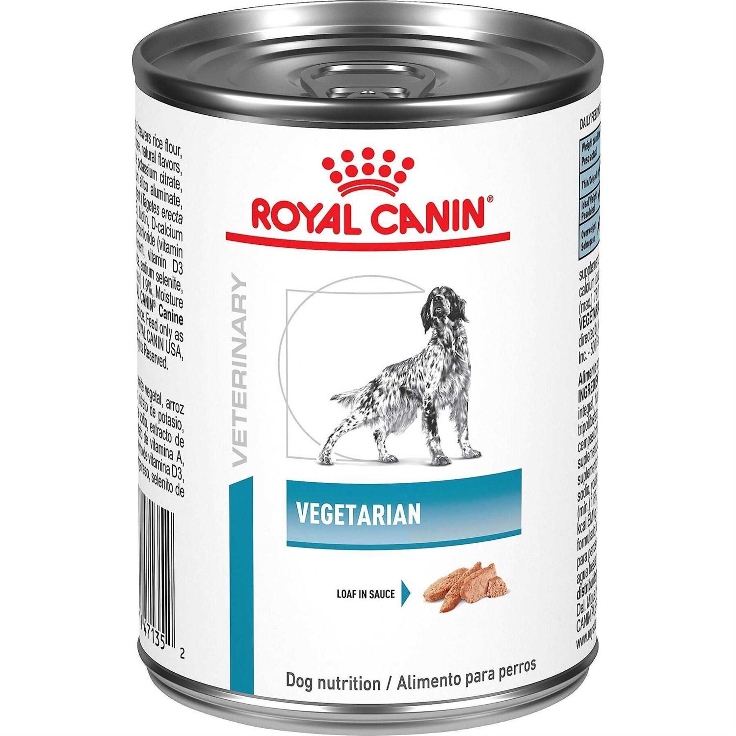 Royal Canin Veterinary Diet Vegetarian Canned Dog Food - Pet Supplies online store