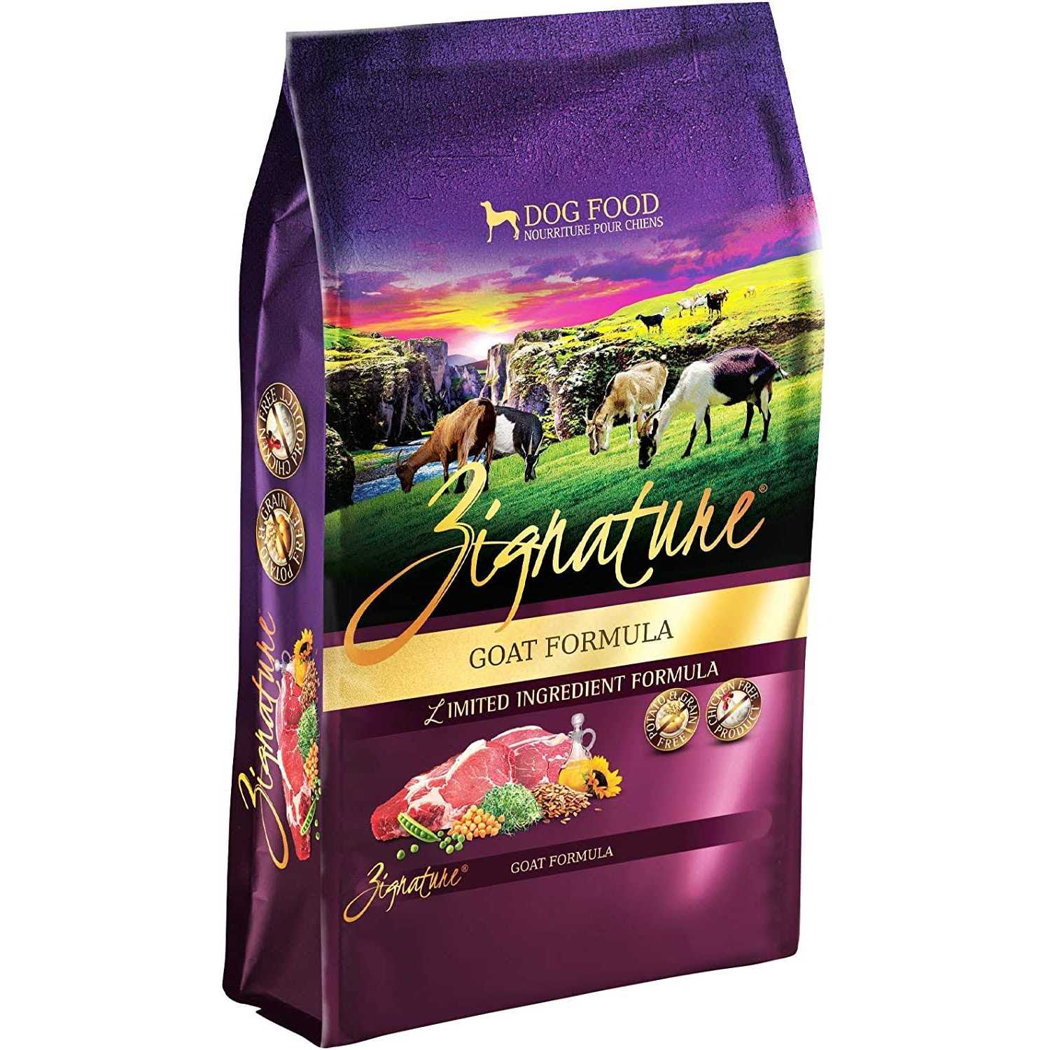 Zignature Goat Formula Limited Ingredient Dry Dog Food - Pet Supplies online store
