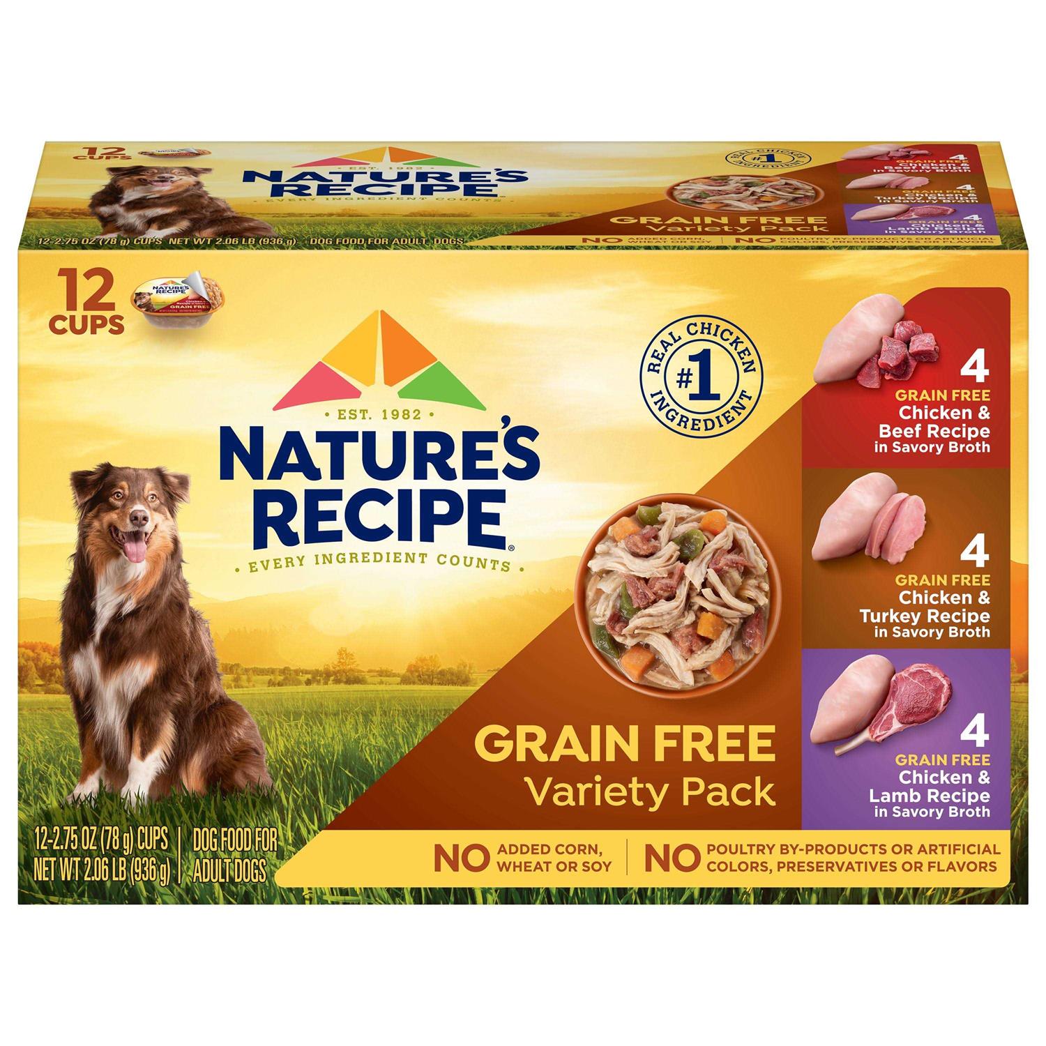 Nature's Recipe Wet Dog Food - Pet Supplies online store
