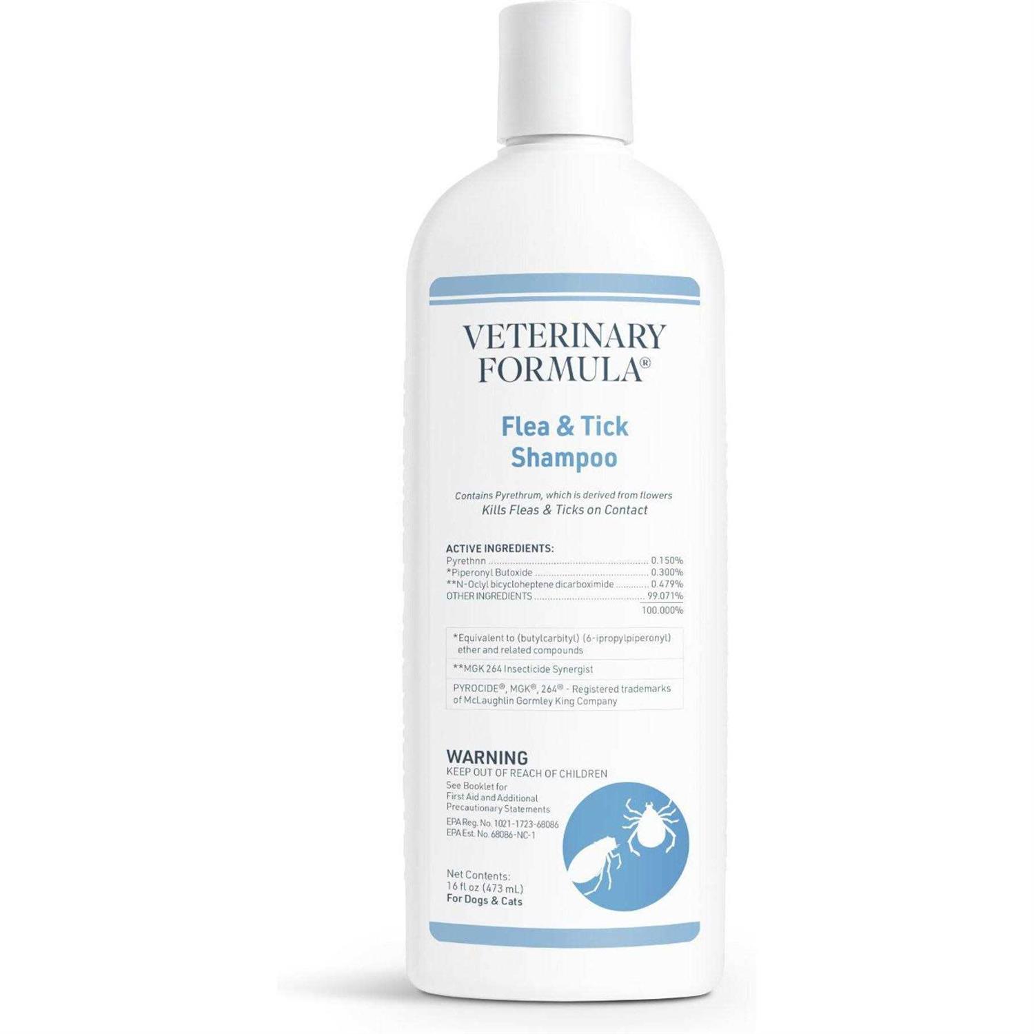 Veterinary Formula Clinical Care Flea and Tick Shampoo - Pet Supplies online store