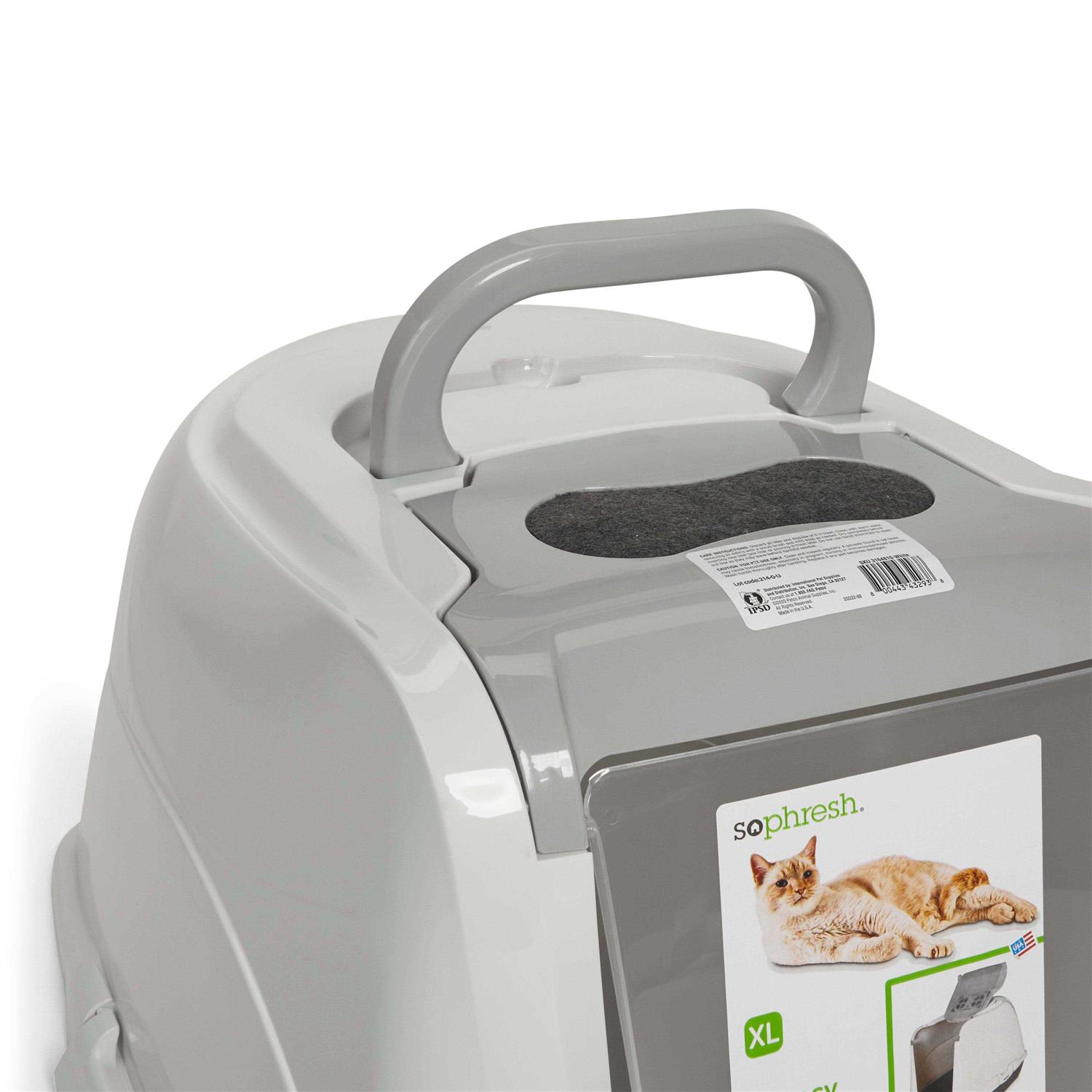 So Phresh Flip Top Cat Litter Box Hood - Pet Supplies online store