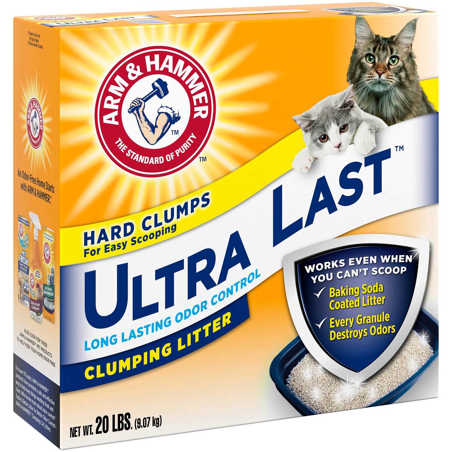 Arm & Hammer Ultra Last Clumping Litter - Pet Supplies online store