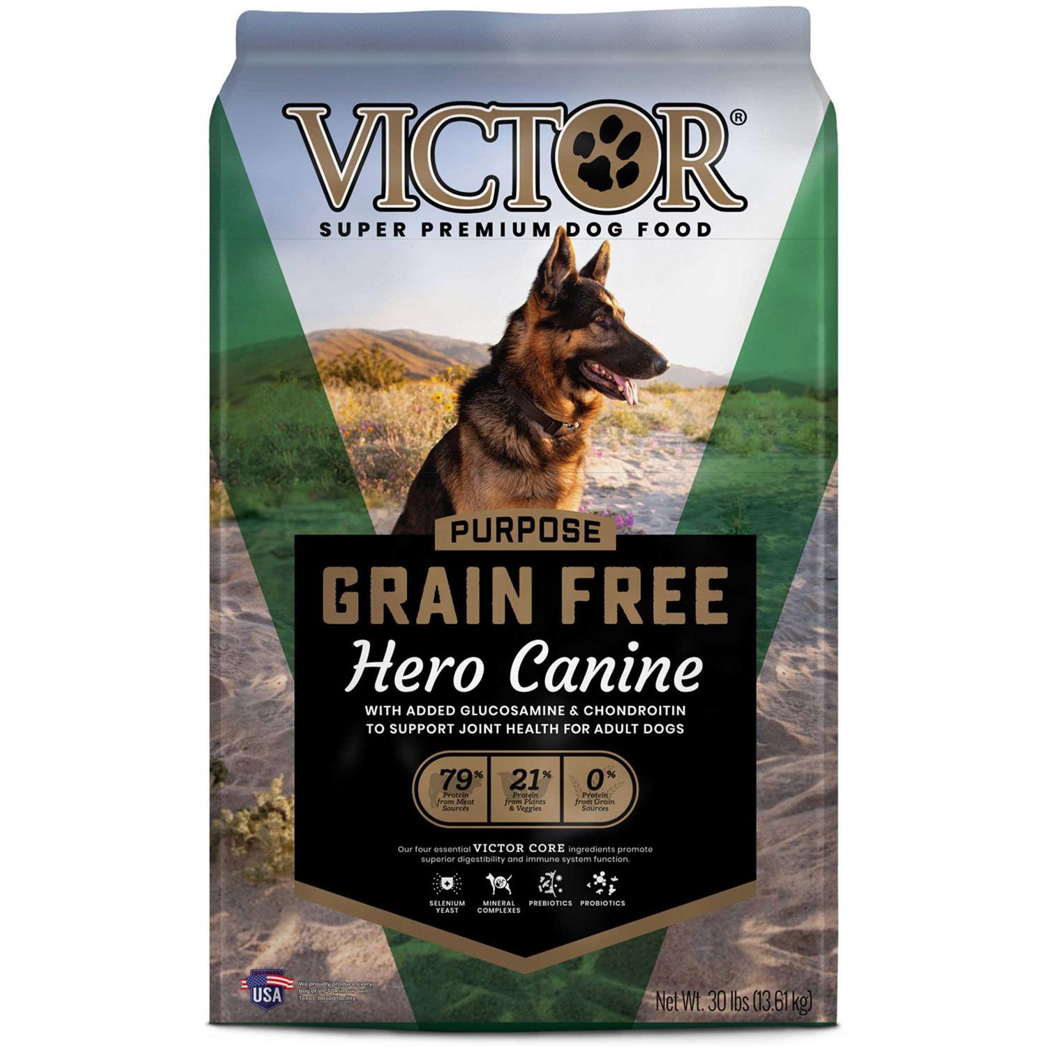 Victor Hero Canine Grain Free Dry Dog Food - Pet Supplies online store