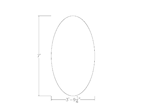 7 Ft Oval Shaped Conference Table with Power and Data Module | Harmony Series | 6 Person Conference Table X Shaped Base | Black Oak