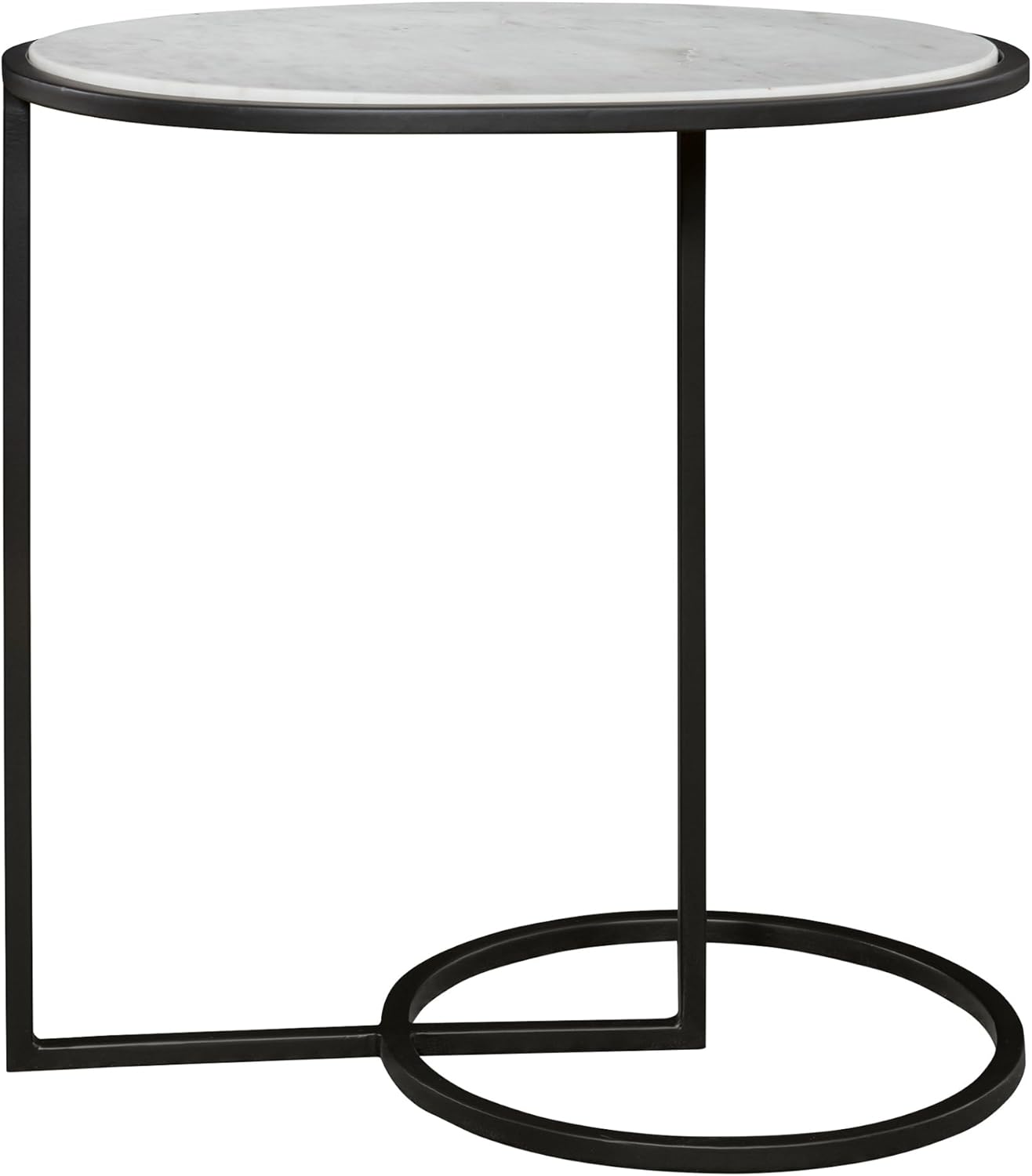 Twofold - Accent Table-23 Inches Tall and 22 Inches Wide