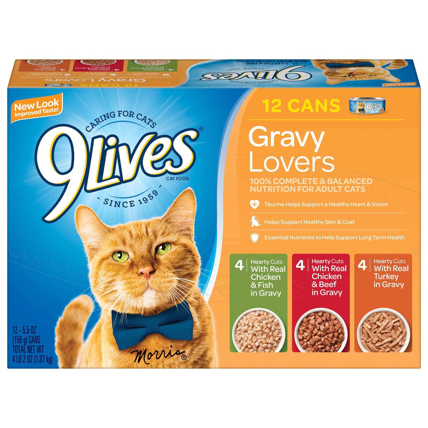 9Lives Favorites Wet Cat Food Variety Pack - Pet Supplies online store