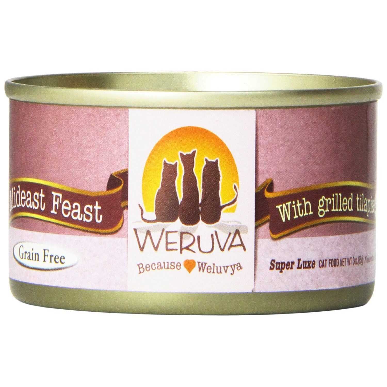 Weruva Grilled Tilapia Mideast Feast Cat Food - Pet Supplies online store