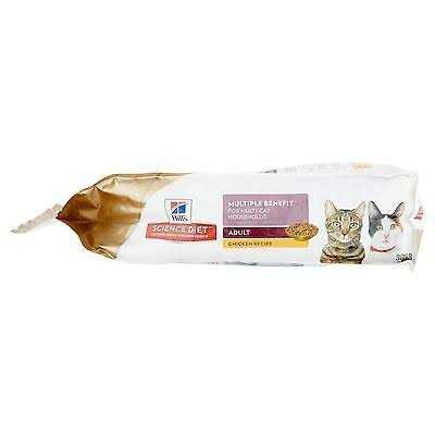 Hill's Science Diet Adult Multiple Benefit Chicken Dry Cat Food - Pet Supplies online store