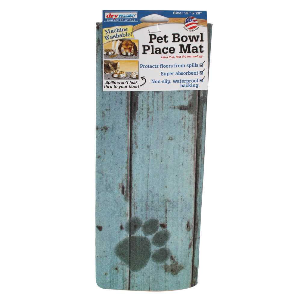 Drymate Pet Bowl Placemat Dog & Cat Food Feeding Mat - Pet Supplies online store
