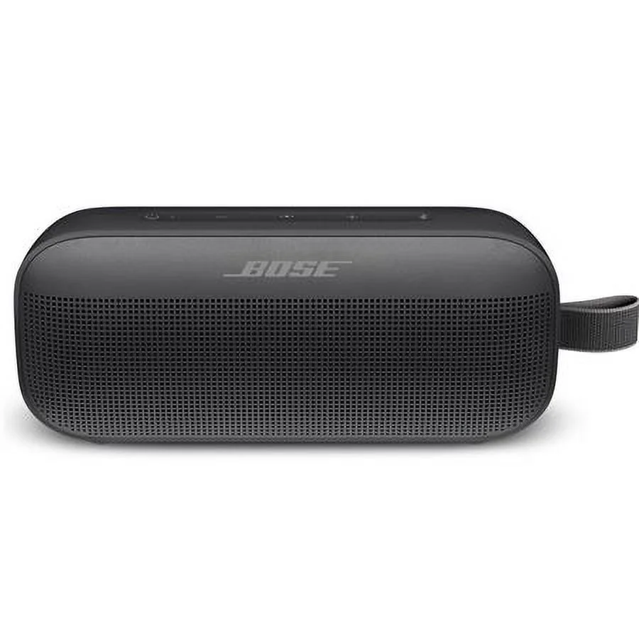 Bose SoundLink Flex Wireless Waterproof Portable Bluetooth Speaker, Black