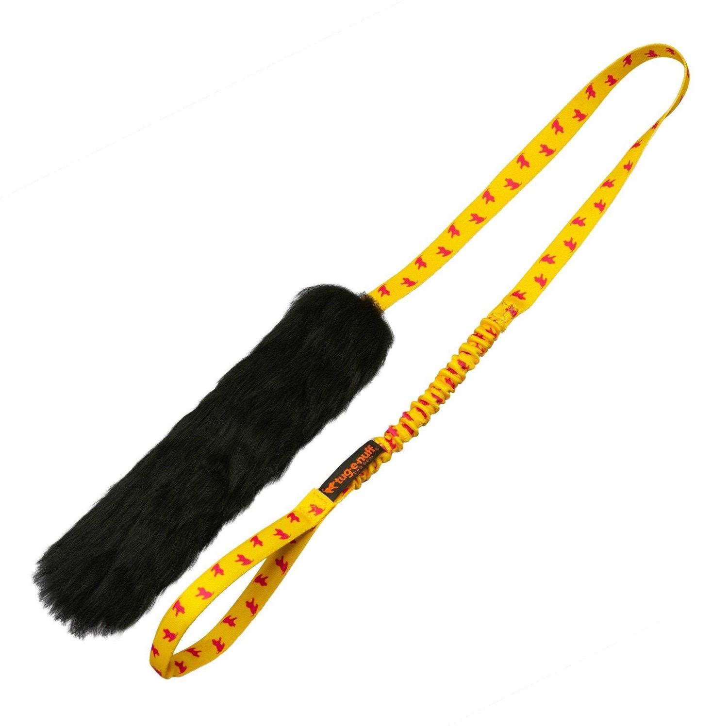 Tug-E-Nuff Sheepskin Bungee Chaser - Pet Supplies online store