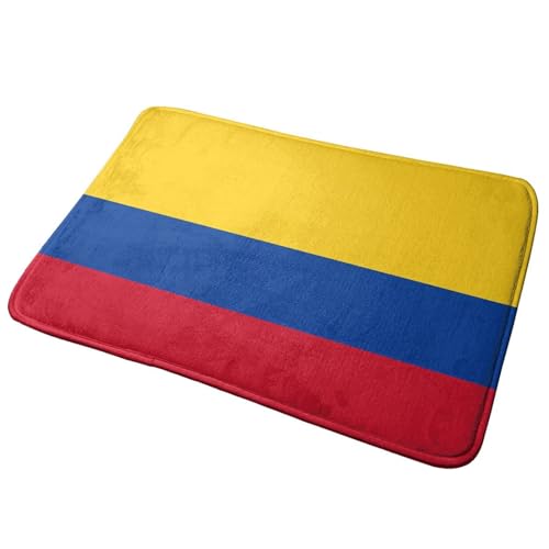 Colombian Flag Ultra Soft Area Rug for Living Room Indoor Decoration Non Slip Carpet Bedroom Mat Nursery Office Home Decor
