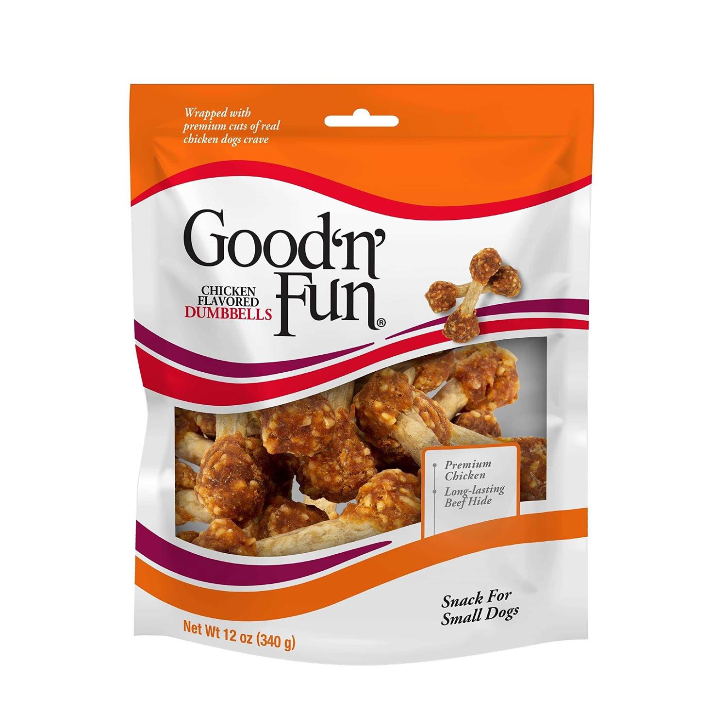 Good'n'Fun Chicken Flavored Dumbbells - Pet Supplies online store