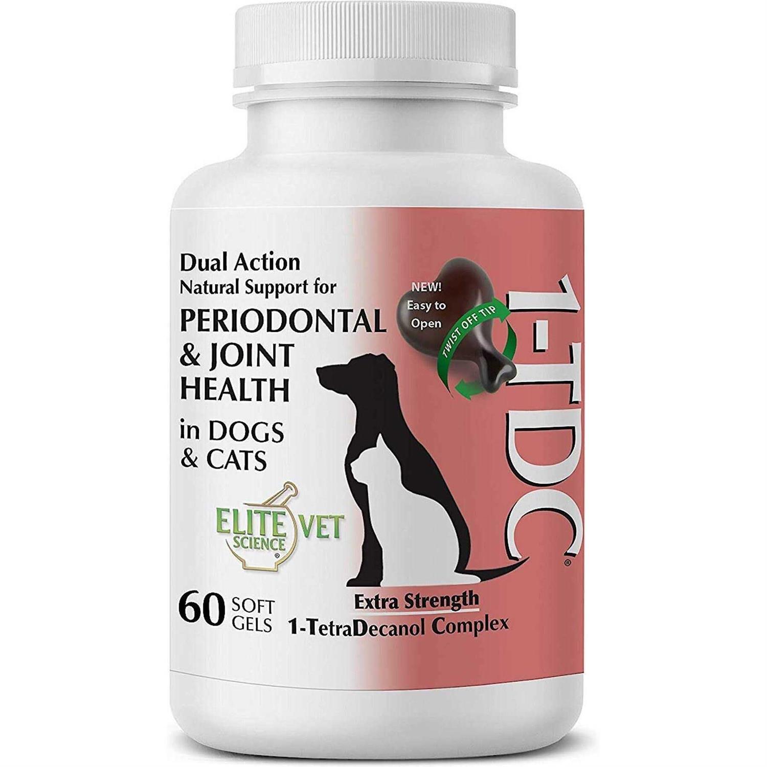 1-TDC Dual Action Periodontal & Joint Health for Cats & Dogs - 60 Soft Gels - Pet Supplies online store