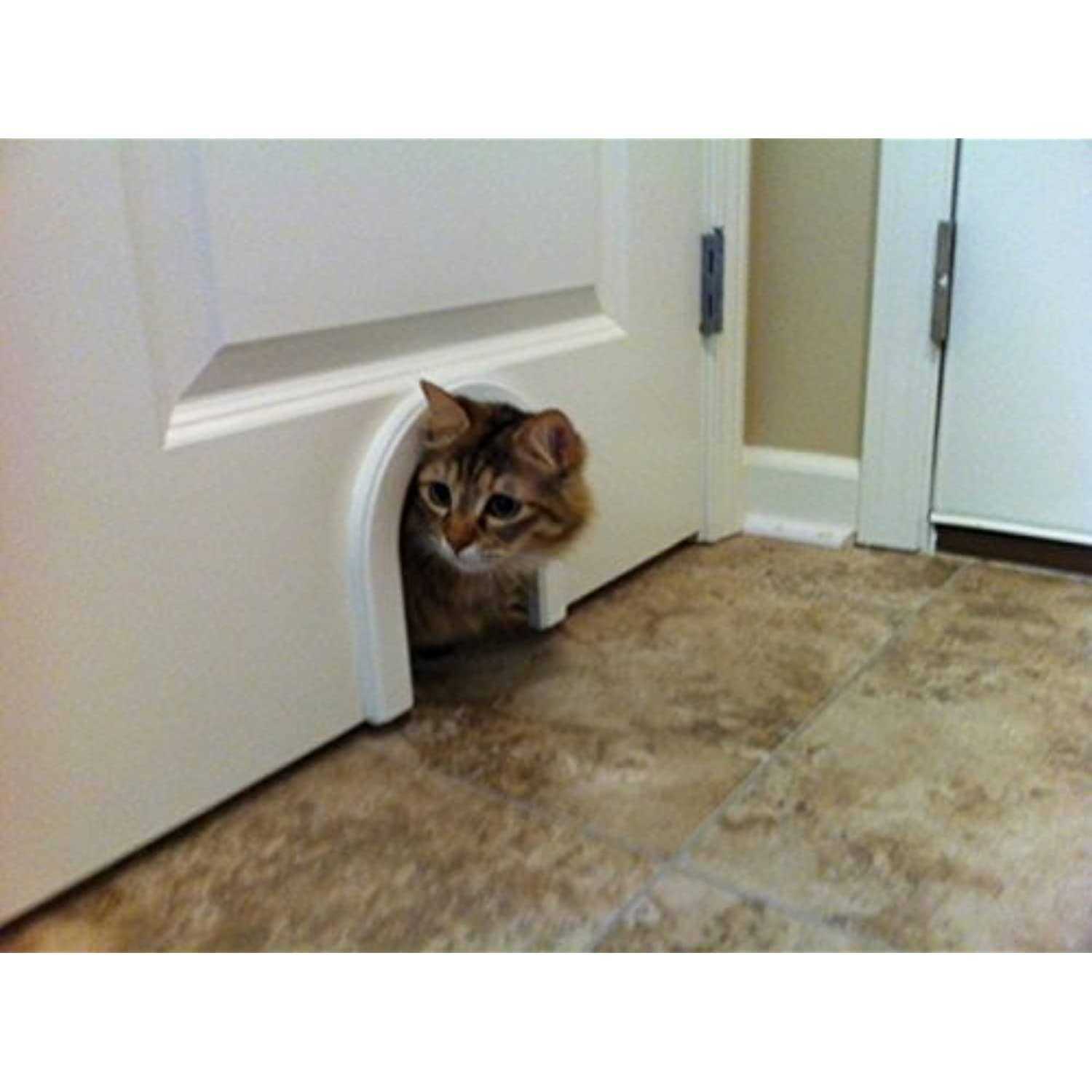 Cathole Cat Door with Brush - Pet Supplies online store