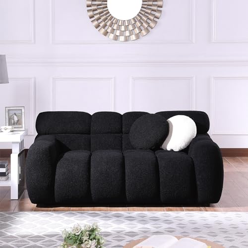 Boucle Cloud Couch for Living Room, 86