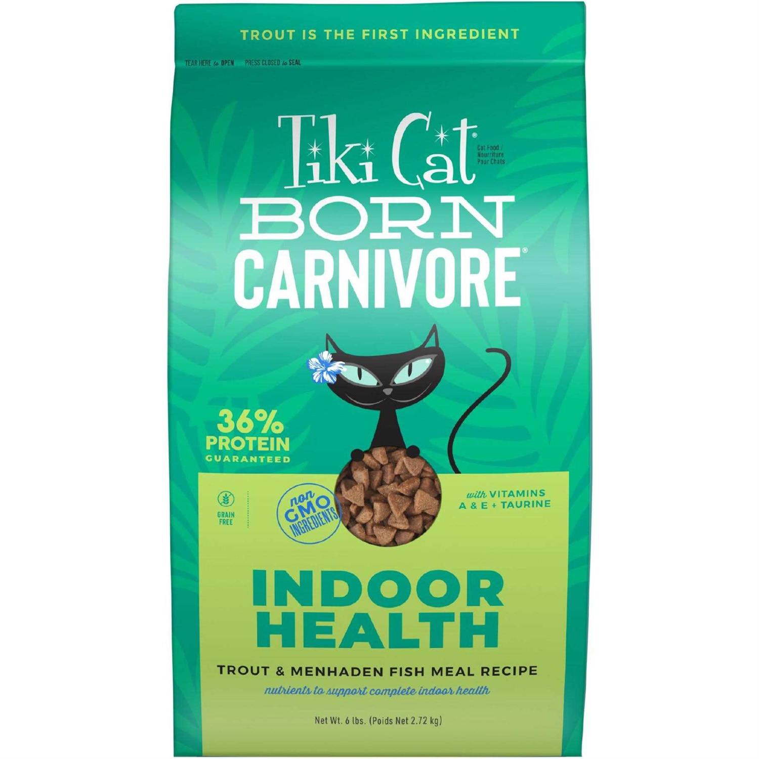 Tiki Cat Essentials Trout and Menhaden Fish Meal Recipe Dry Cat Food - Pet Supplies online store