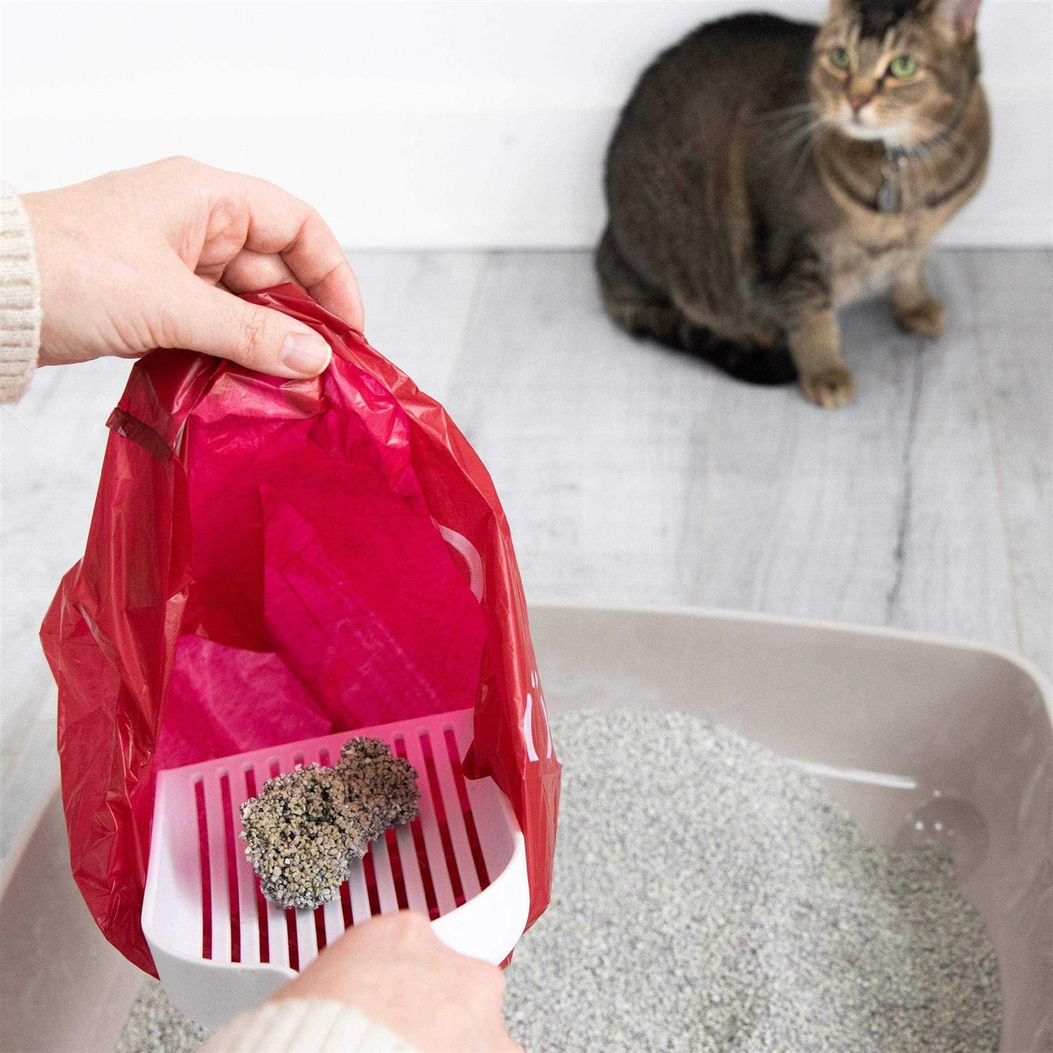 Ubbi Pet Waste Sacks, Lavender Scented Cat Litter Disposal Bags, Leak Proof and Easy Tie - Pet Supplies online store