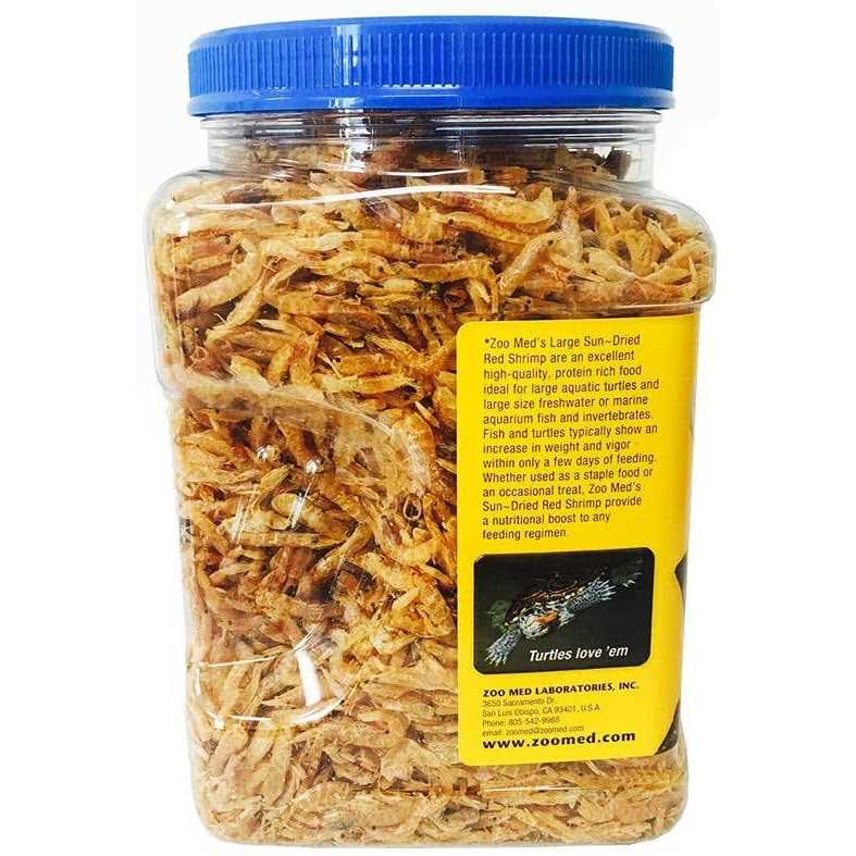 Zoo Med Large Sun-Dried Red Shrimp - Pet Supplies online store