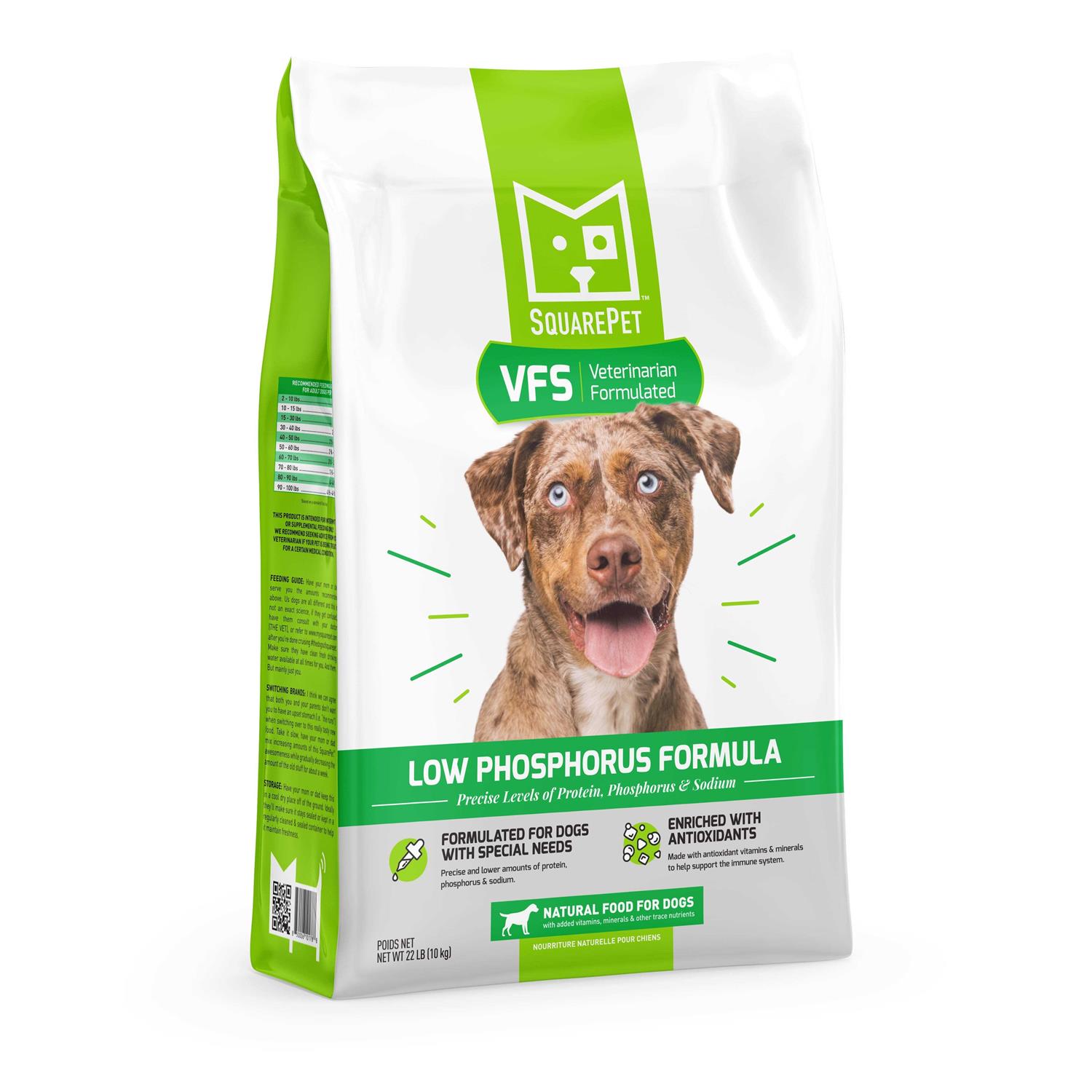 SquarePet VFS Low Phosphorus Formula Dry Dog Food - Pet Supplies online store