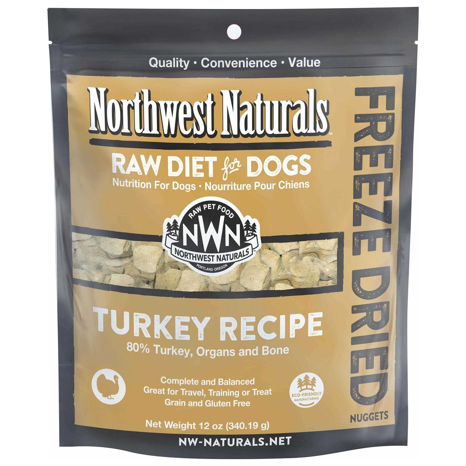 Northwest Naturals Freeze-Dried Nuggets Raw Dog Food - Pet Supplies online store