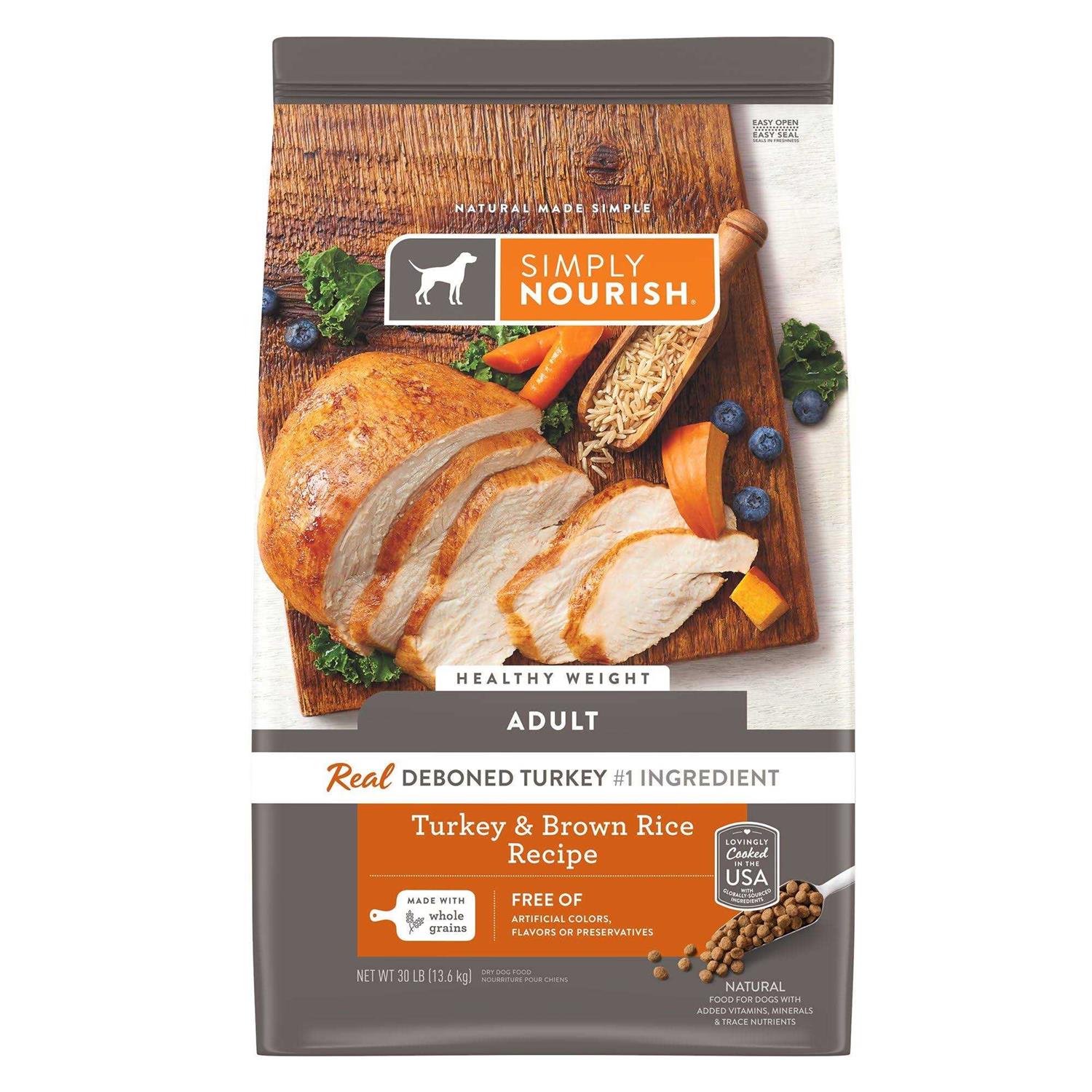 Simply Nourish Original Weight Management Breed Adult Dry Dog Food - Pet Supplies online store