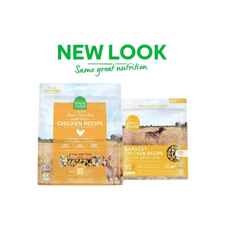 Open Farm Harvest Chicken Freeze Dried Raw Cat Food - Pet Supplies online store