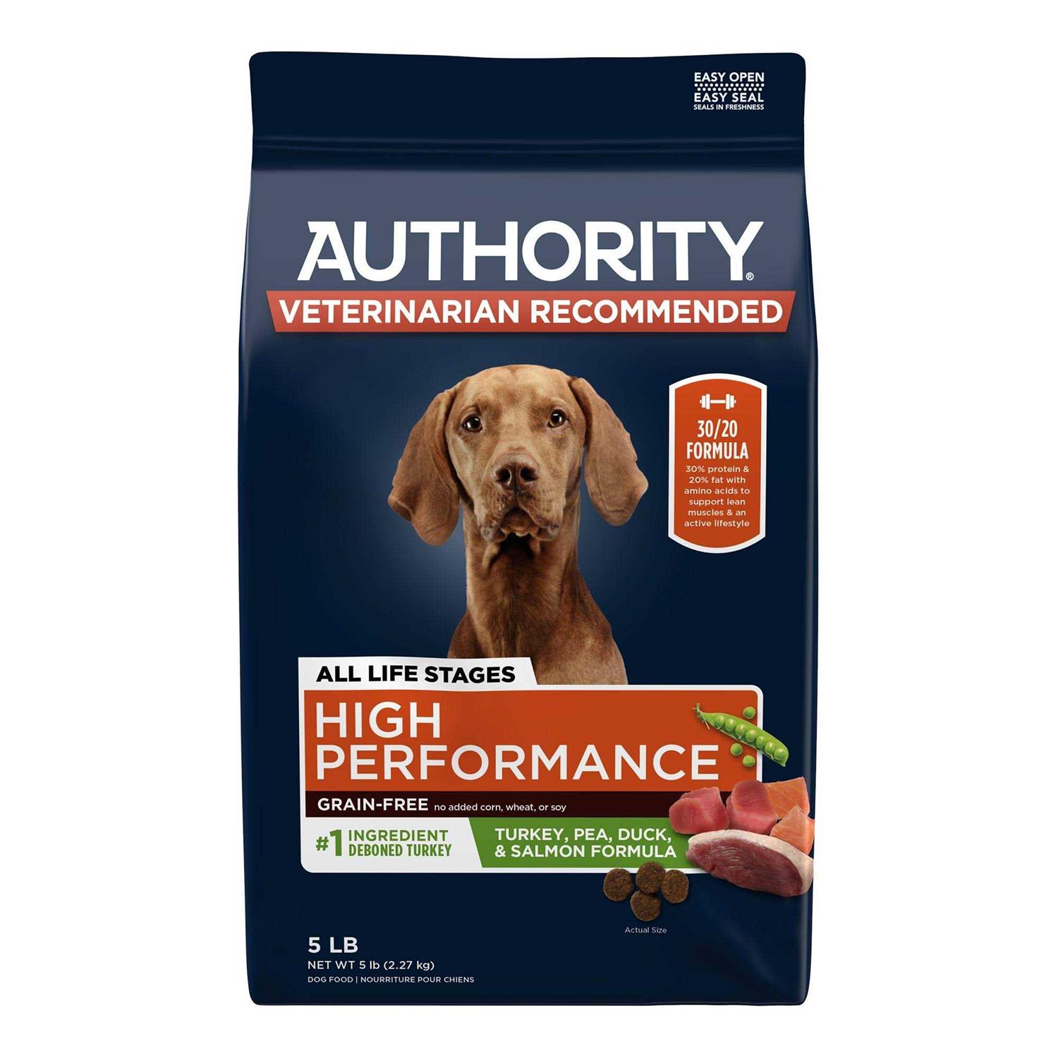 Authority Everyday Health High Performance All Life Stage Dry Dog Food - Pet Supplies online store
