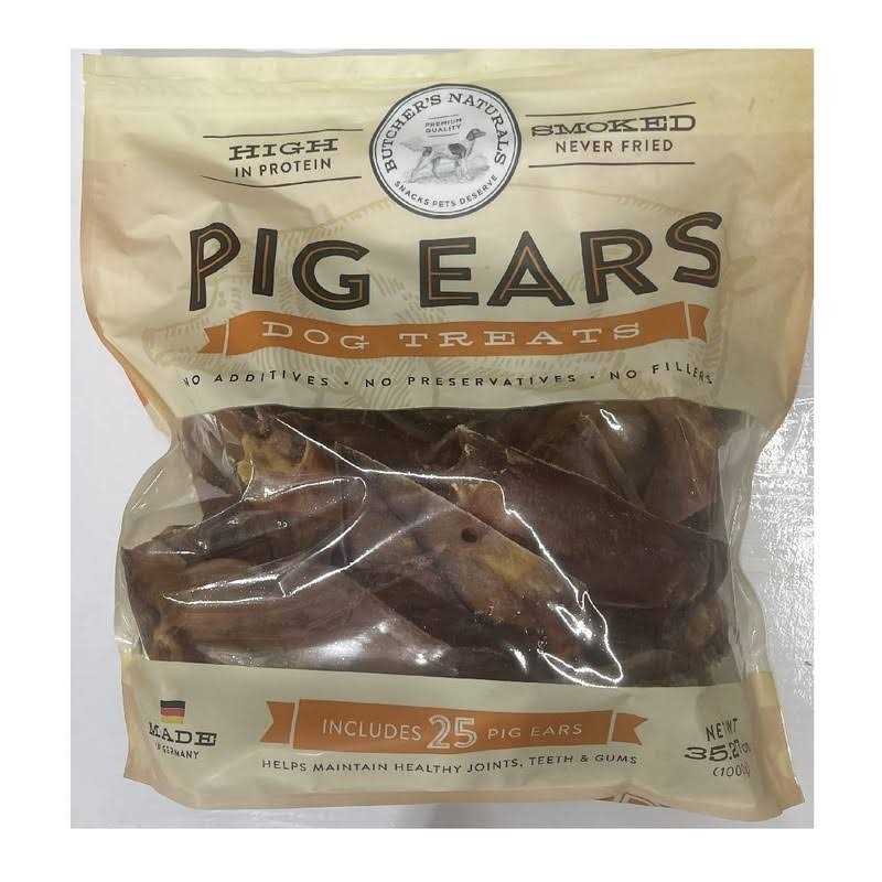 Butcher's Natural Dog Treat Pig Ear - Pet Supplies online store