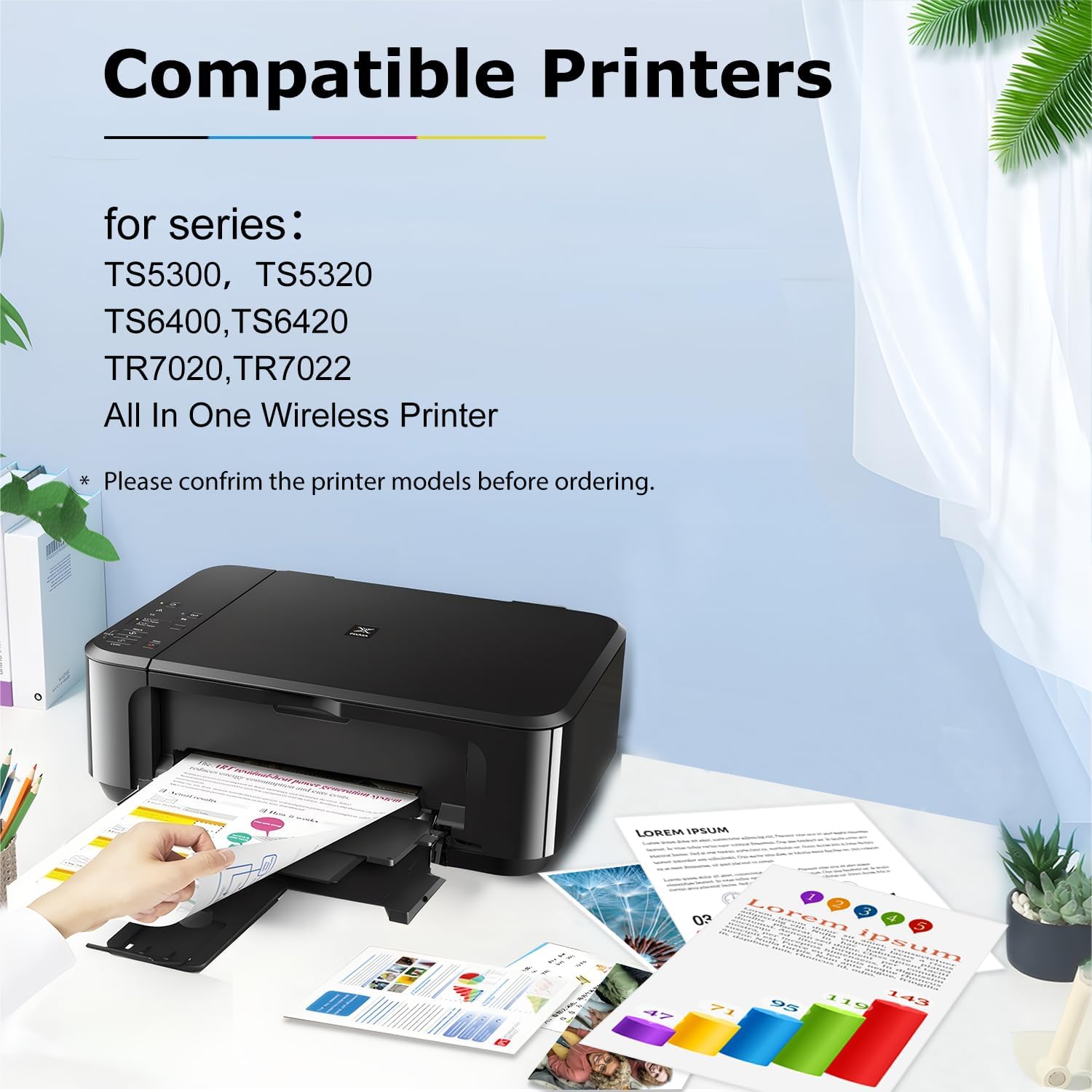 261xl Compatible Ink Cartridge Replacement for Canon 261 261XL CL-261 XL Tri-Color Ink for TR7020 TR7020a TR7022 TS6420 TS6400 TS5300 TS5320 TS6420a Printer(260xl color)