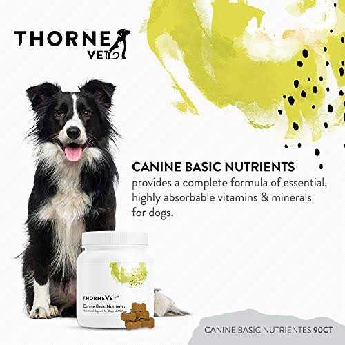 Thorne Vet Canine Basic Nutrients - Pet Supplies online store