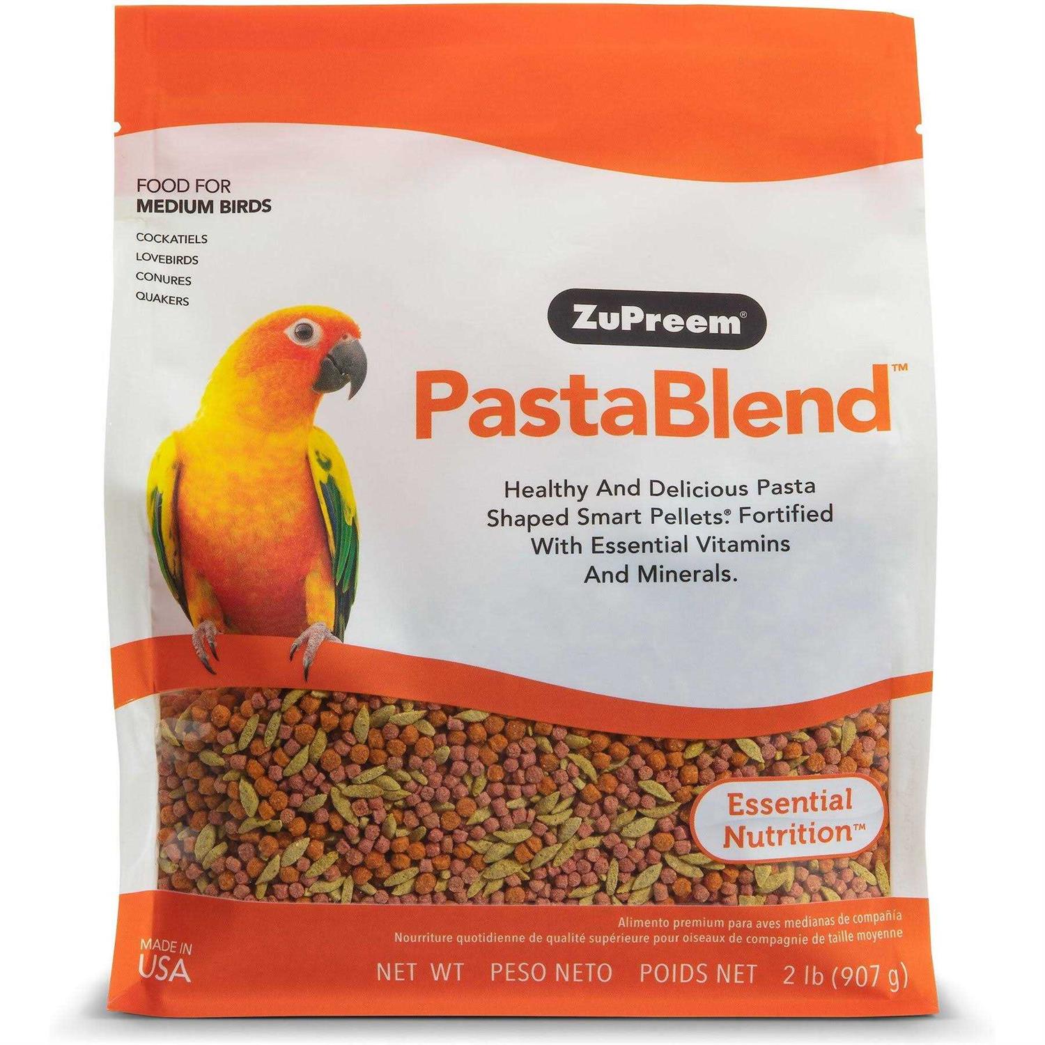 ZuPreem PastaBlend Food for Medium Birds - Pet Supplies online store