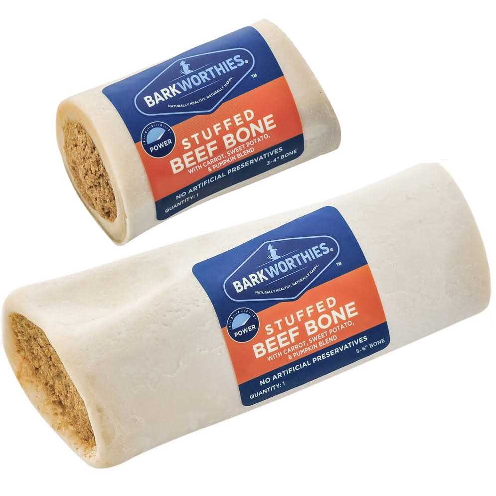 Barkworthies Shin Bone Stuffed - Pet Supplies online store