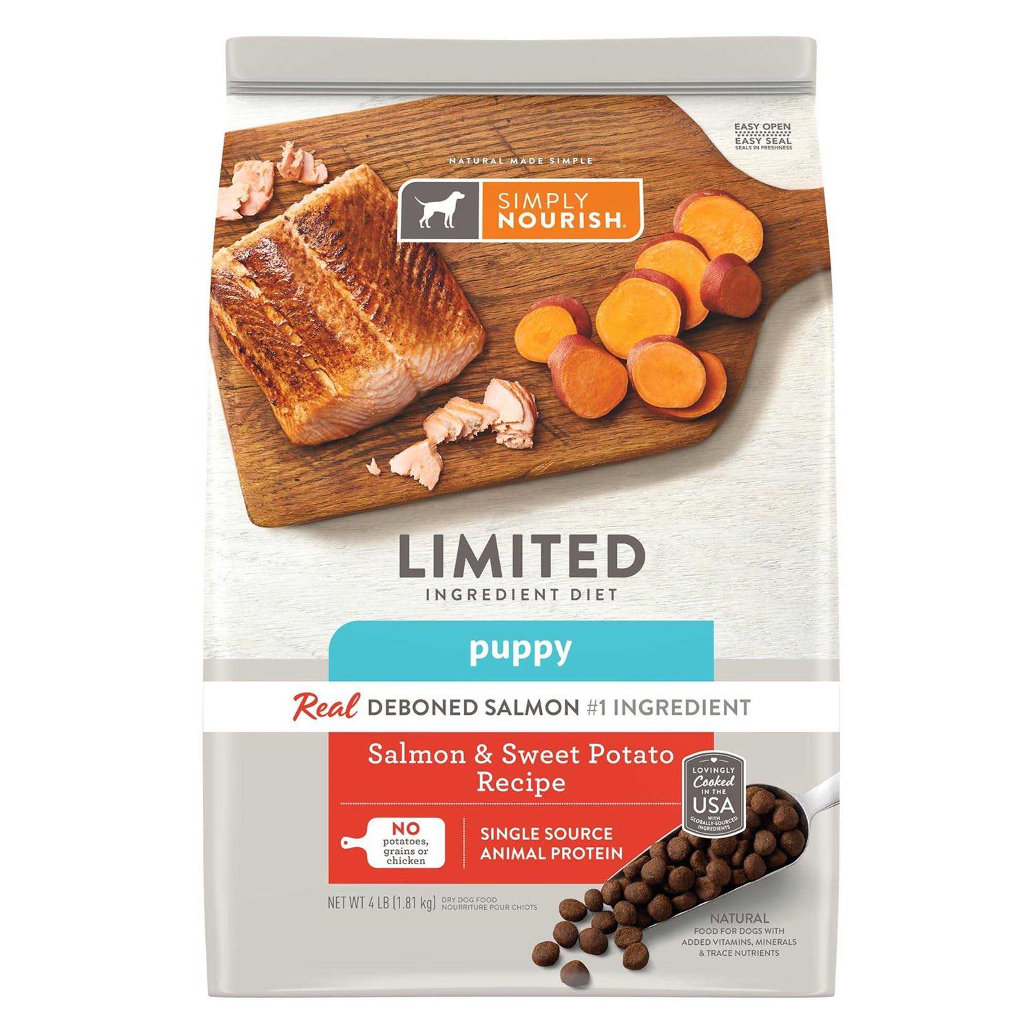 Simply Nourish Limited Ingredient Diet Puppy Dry Dog Food - Pet Supplies online store