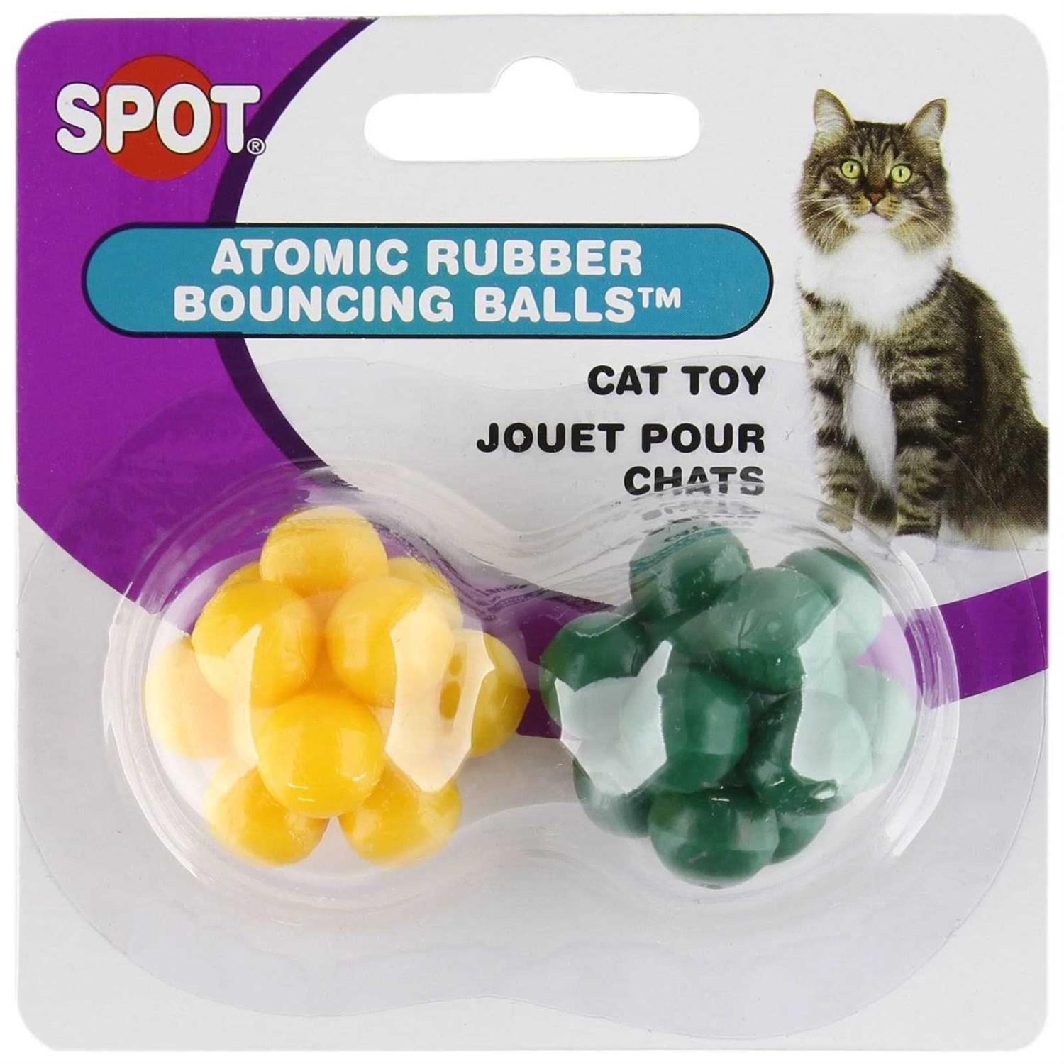 Spot Atomic Rubber Bouncing Ball Cat Toy - Pet Supplies online store