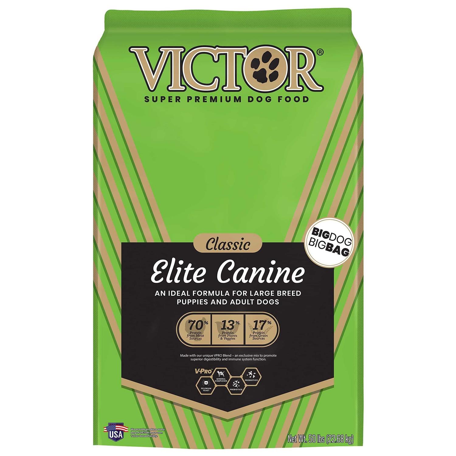 Victor Elite Canine Dry Dog Food - Pet Supplies online store