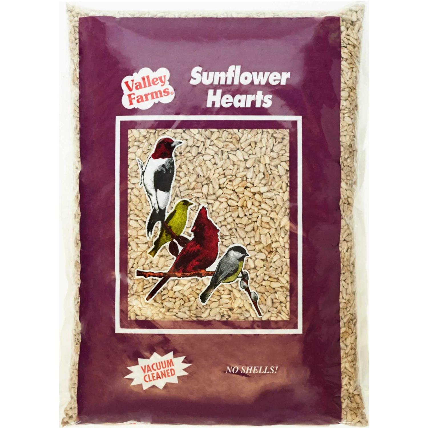 Valley Farms Sunflower Hearts Wild Bird Food - Pet Supplies online store