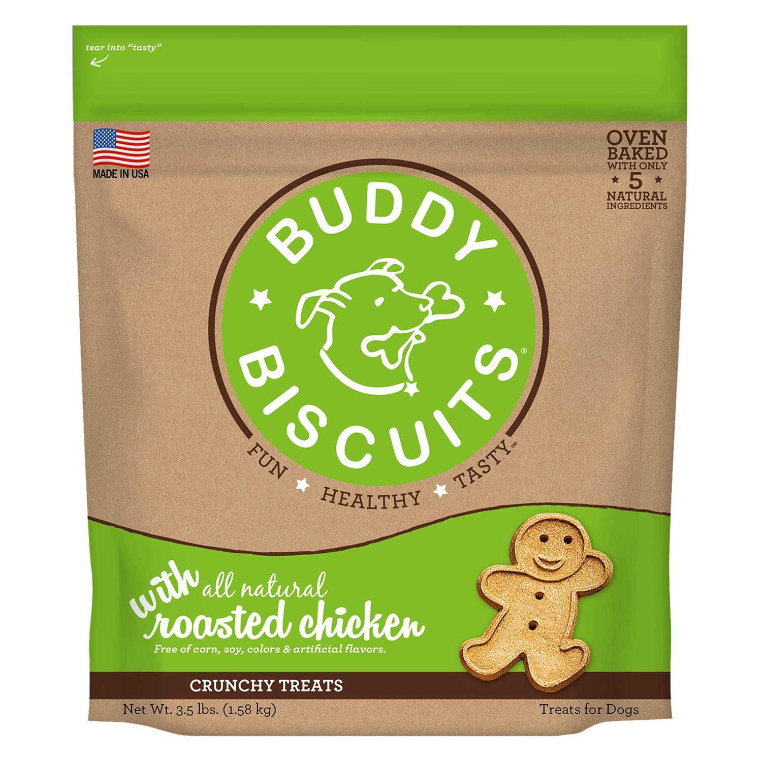 Buddy Biscuits Roasted Chicken Dog Treats - Pet Supplies online store