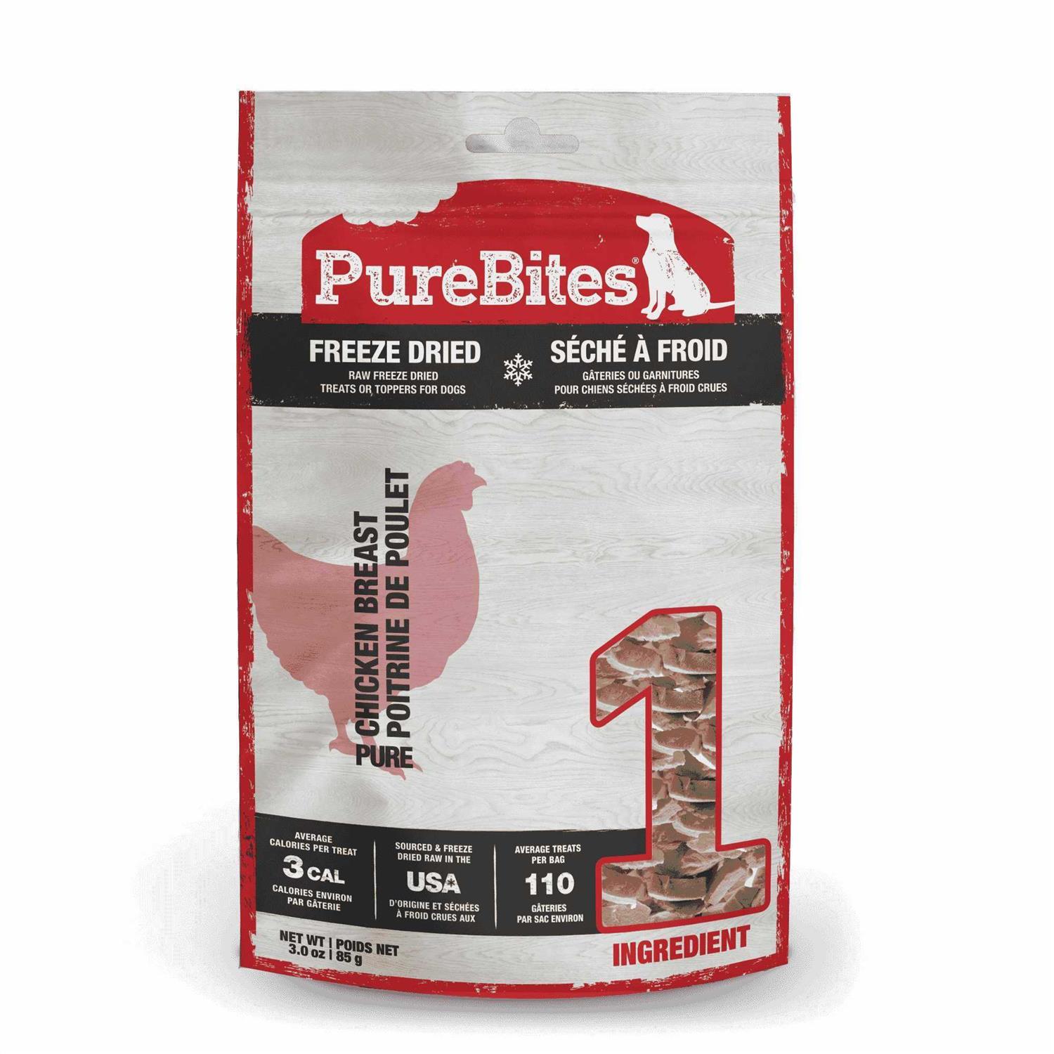 PureBites Chicken Breast Freeze Dried Dog Treats - Pet Supplies online store