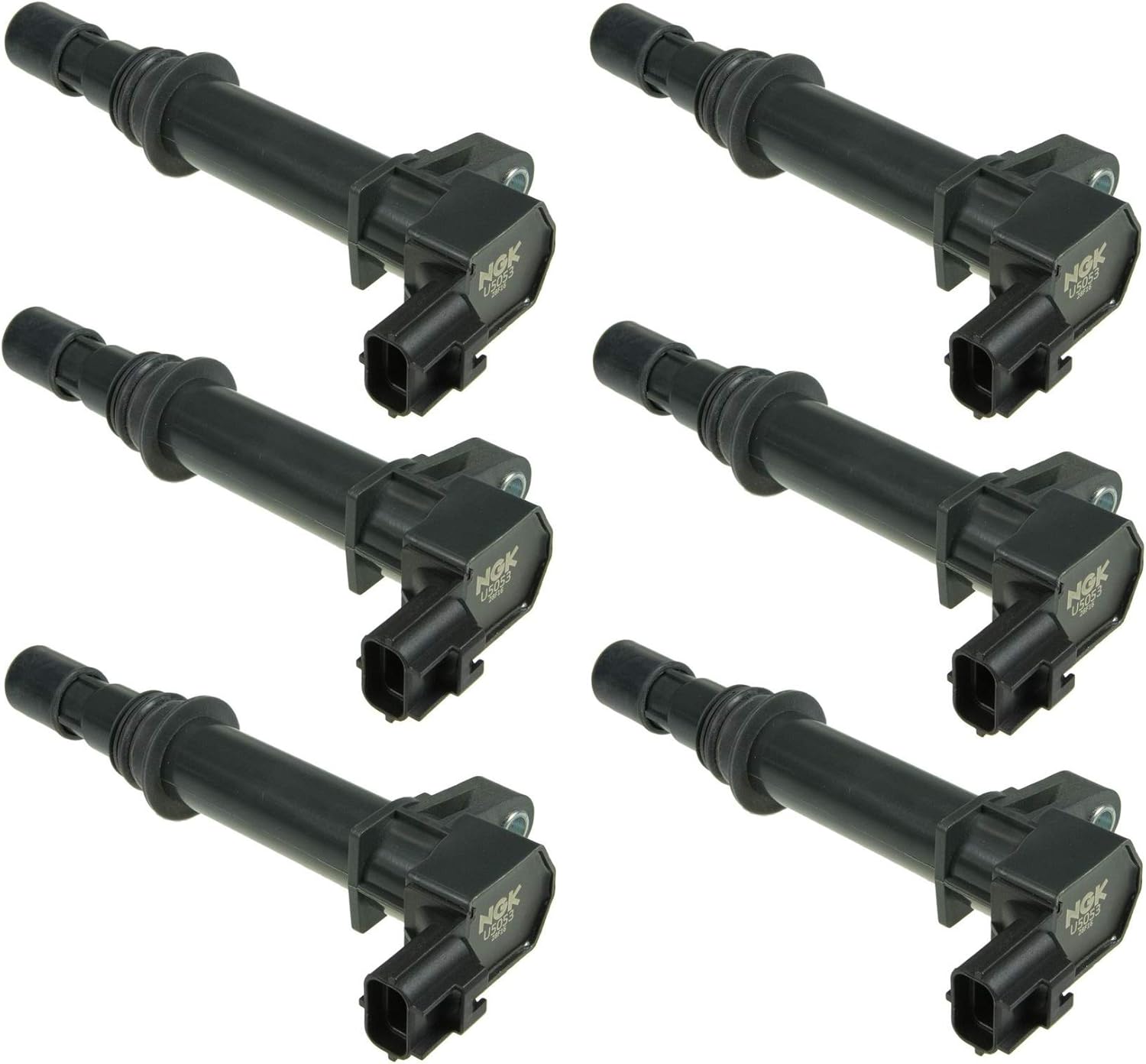 Set of 6 NGK Direct Ignition Coils for Dodge Dakota Jeep Mitshubishi 3.7L V6