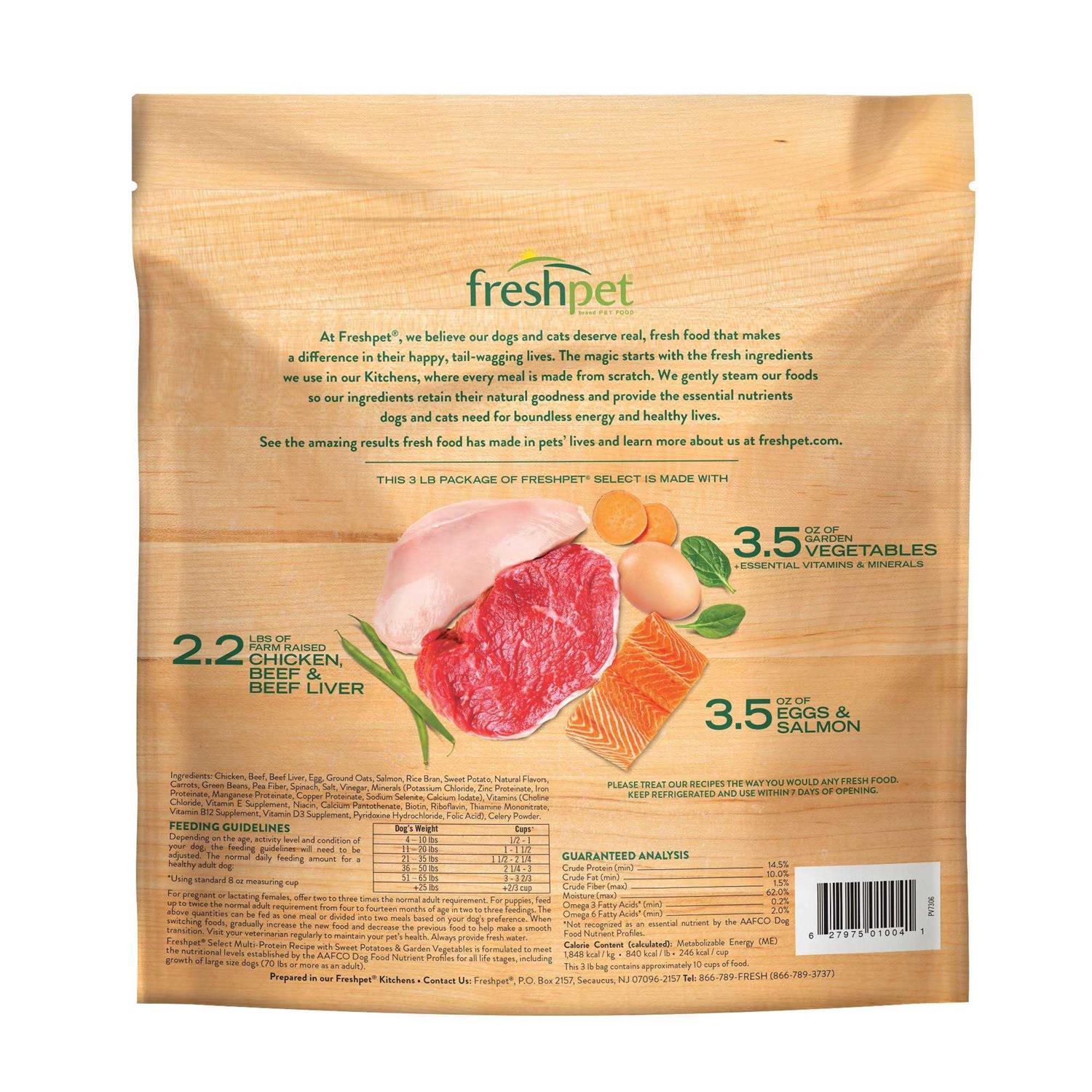 Freshpet Multi-Protein Dog Food - Pet Supplies online store