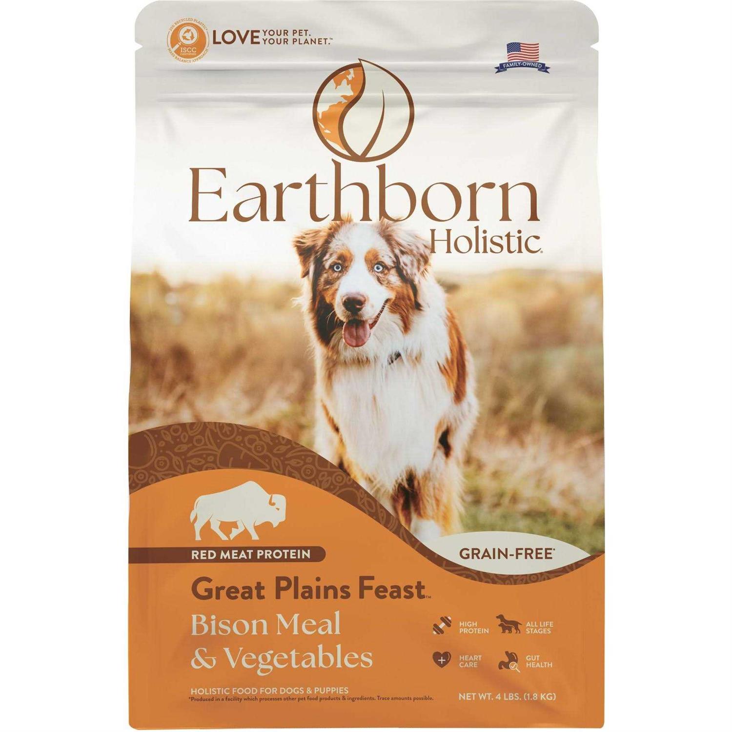Earthborn Holistic Great Plains Feast Grain Free Dry Dog Food - Pet Supplies online store