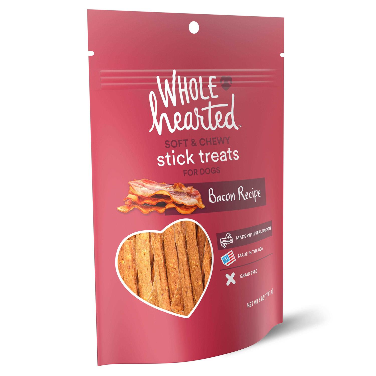 WholeHearted Grain Free Soft and Chewy Dog Stick Treats - Pet Supplies online store
