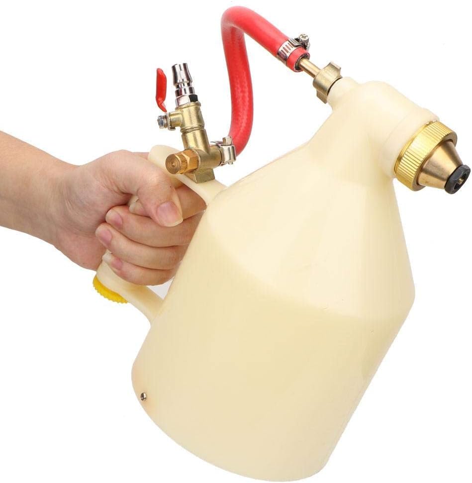 Oumefar Paint Sprayer, 3L 1/4in Adjustable Air Hopper Spray Gun Paint Texture Tool Drywall Wall Spray Painting Sprayer for House Painting, Furniture, Fence, Walls, DIY Works