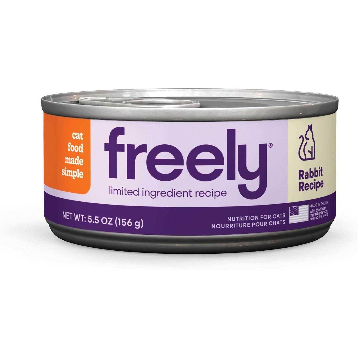 Freely Recipe Limited Ingredient Grain-Free Wet Cat Food - Pet Supplies online store