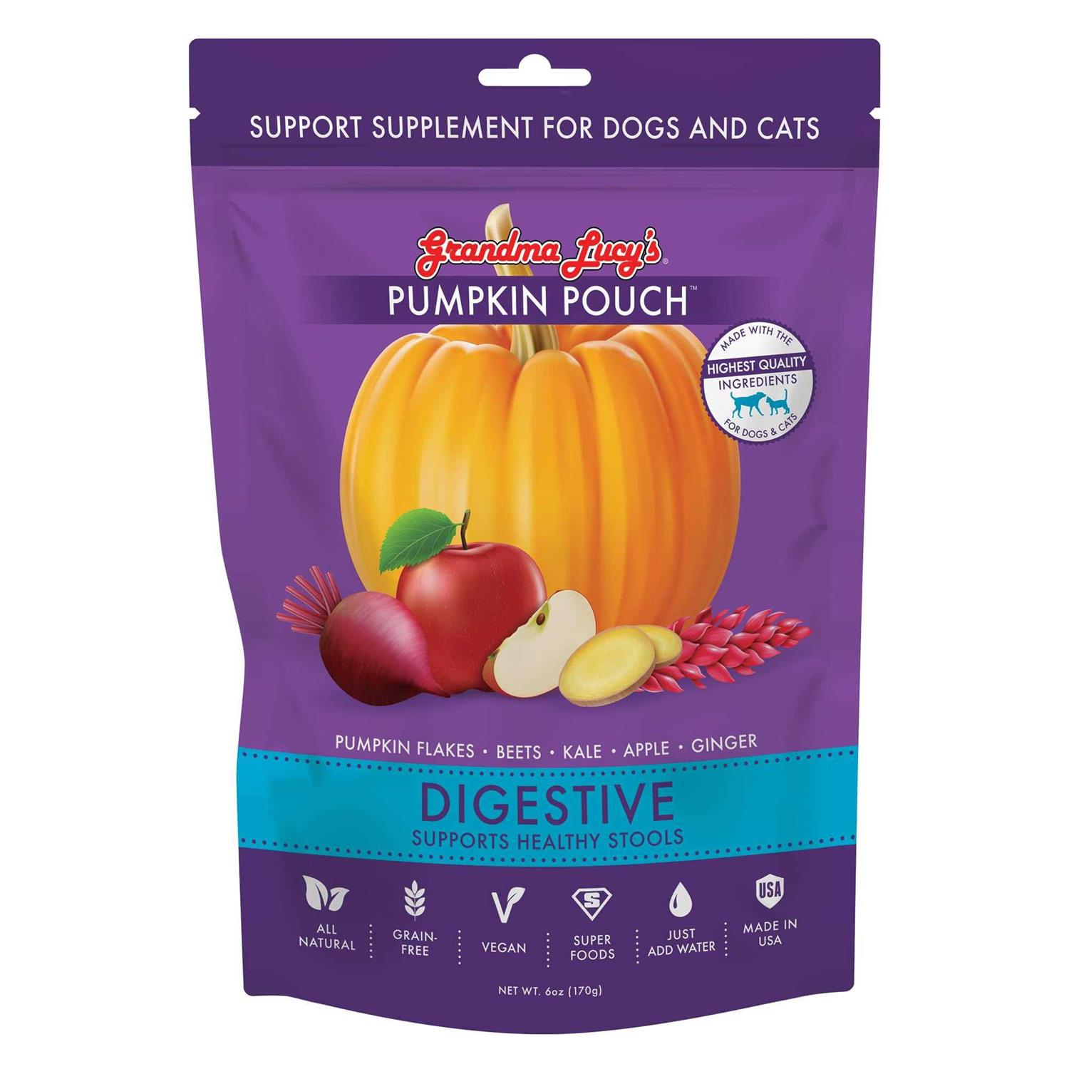 Grandma Lucy's Pumpkin Pouch Digestive - Pet Supplies online store