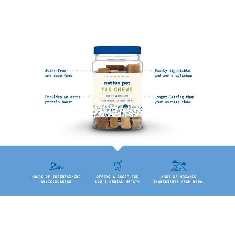 Native Pet Yak Chews - Pet Supplies online store