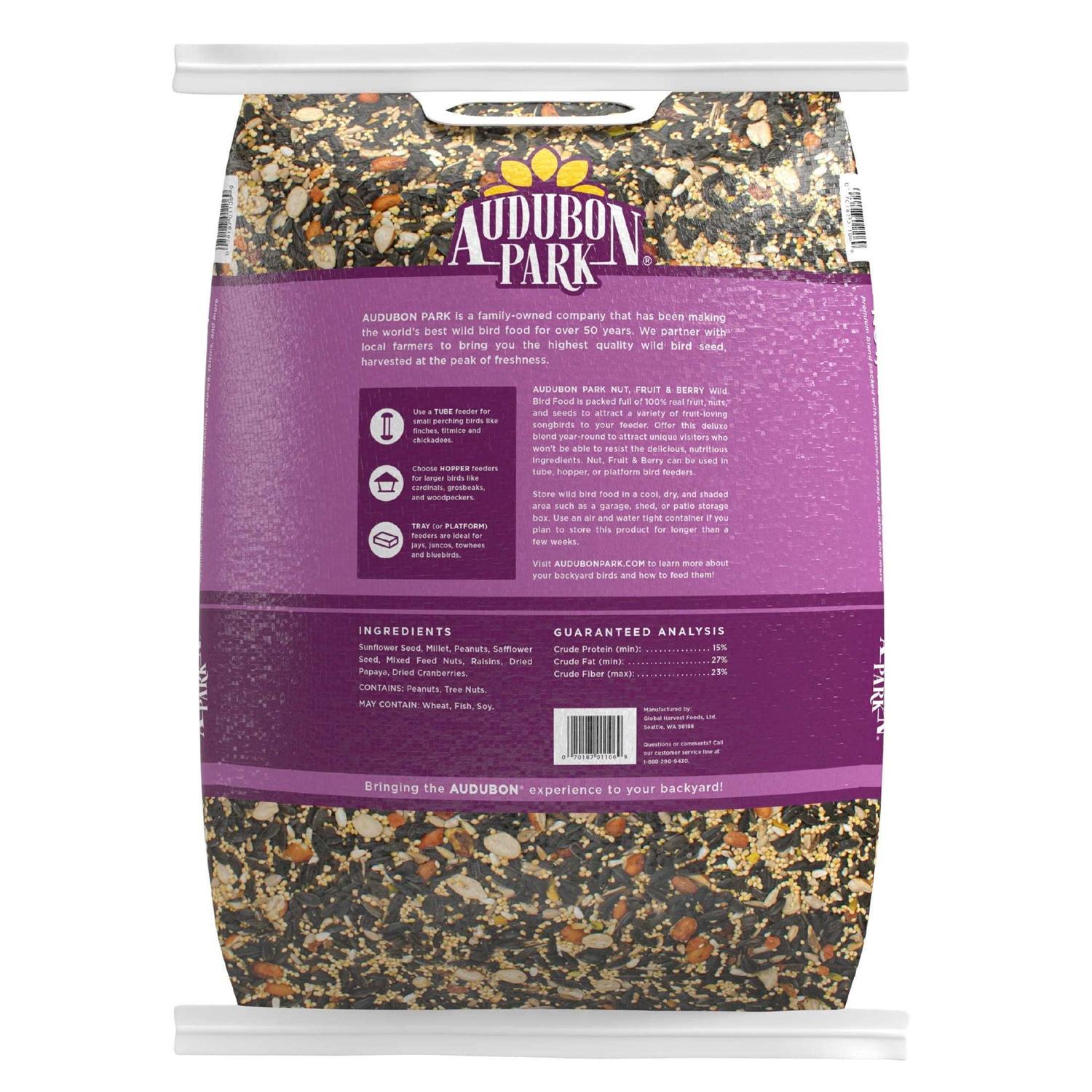 Audubon Park Nut Fruit & Berry Wild Bird Food - Pet Supplies online store