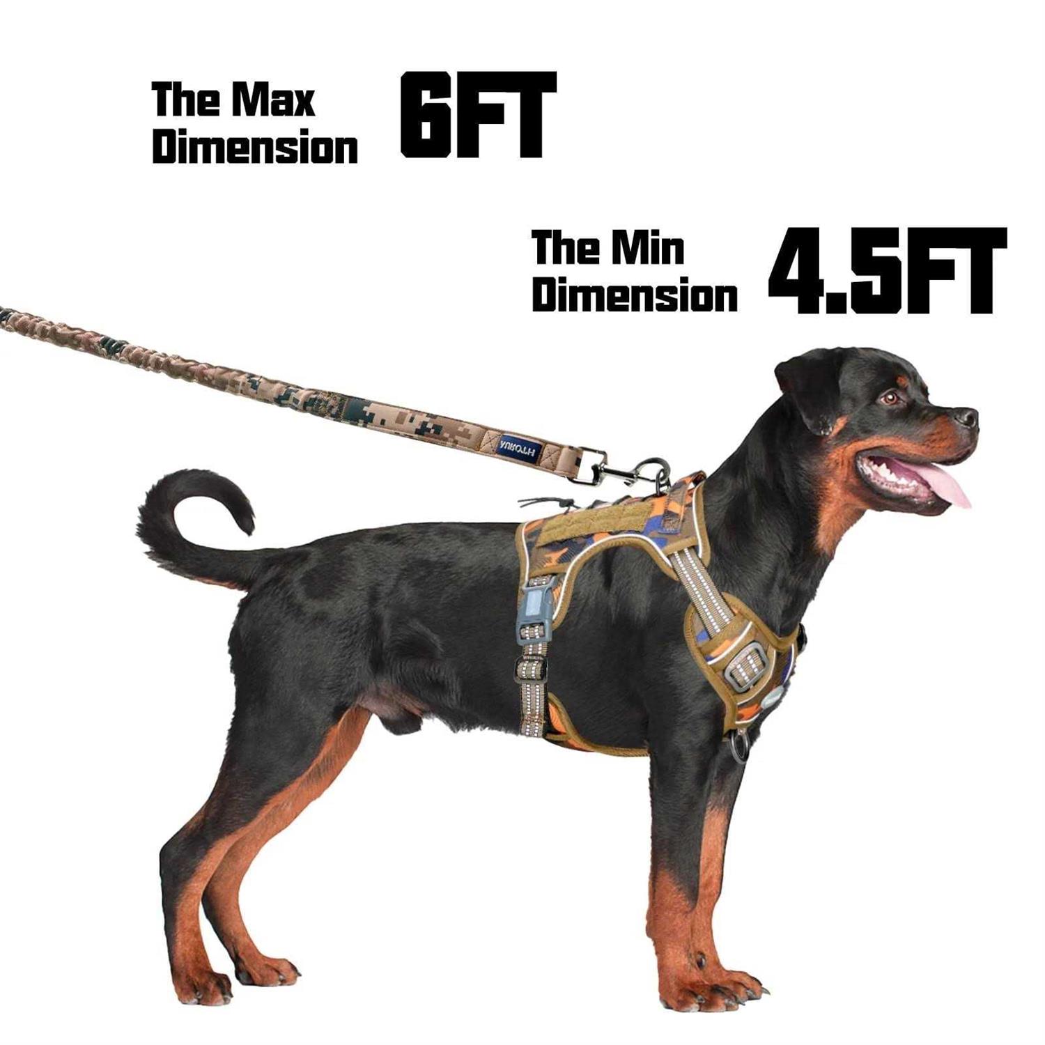 Auroth Dog Leash Large Dogs Heavy Duty Dog Leash Bungee - Pet Supplies online store